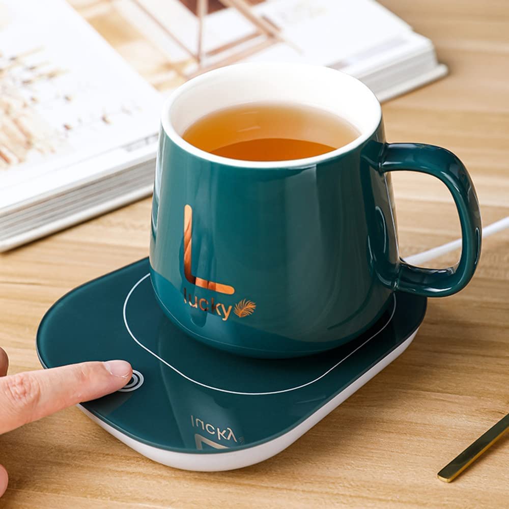 Chauffe-Tasse electrique USB avec tasse céramique