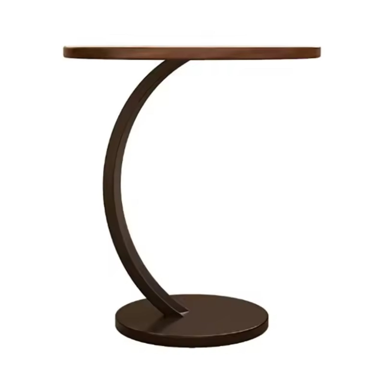 Table basse ronde vintage moderne – Meuble de salon design et élégant