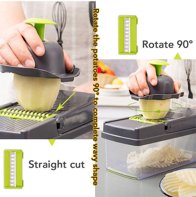 Coupe-légumes Nicer Dicer Plus 14 en 1