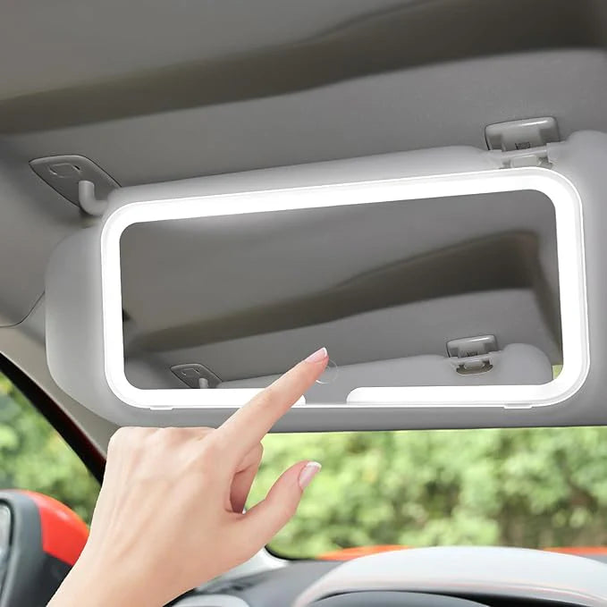 Miroir De Courtoisie Pour Pare-soleil De Voiture À LED