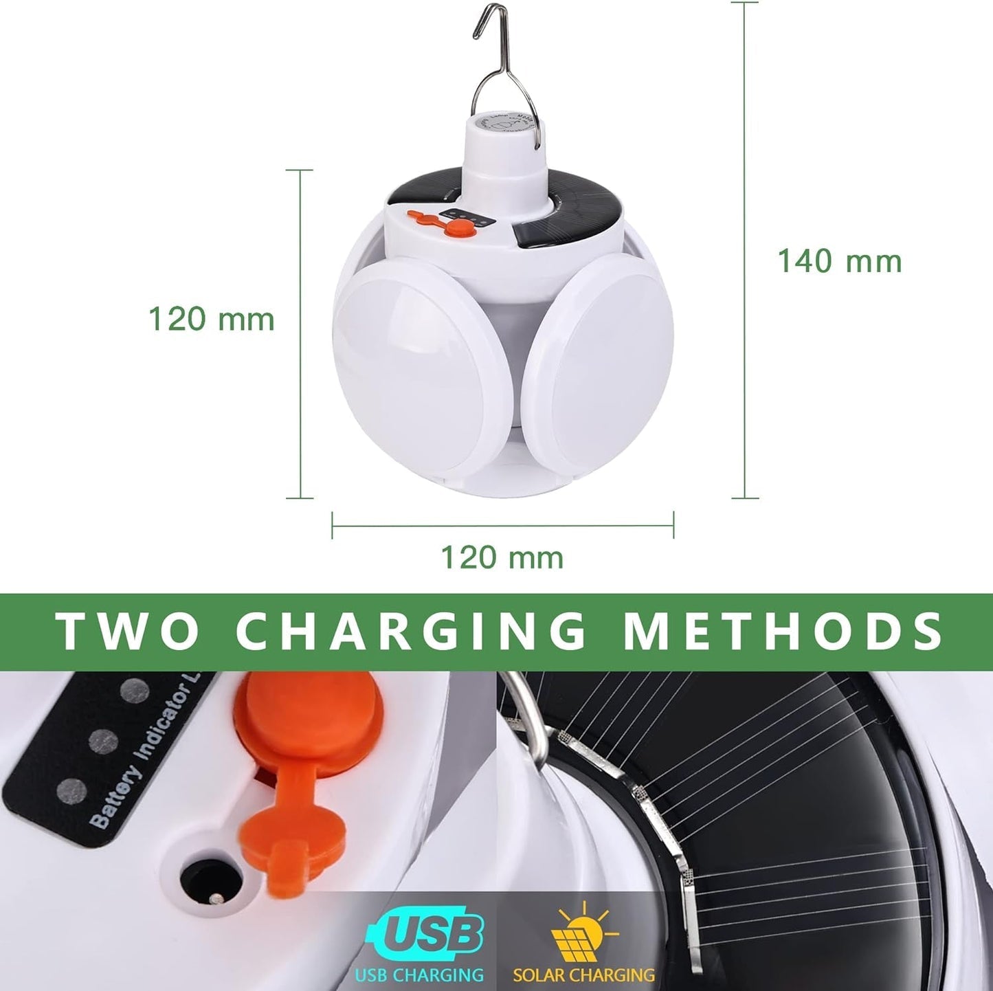 Lampe Solaire Rechargeable