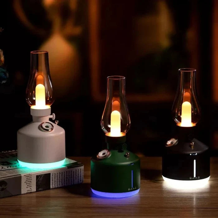 Lampe de camping rechargeable avec Diffuseur d'huile essentiel