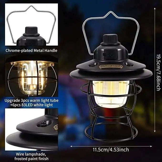 Lanterne LED portable aste, lampe