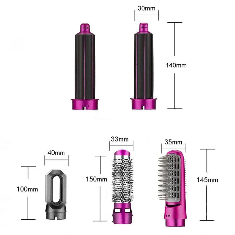 Brosse de sèche-cheveux 5en1