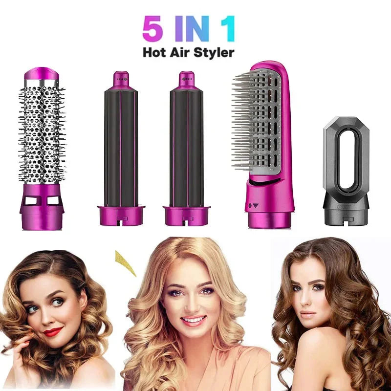 Brosse de sèche-cheveux 5en1