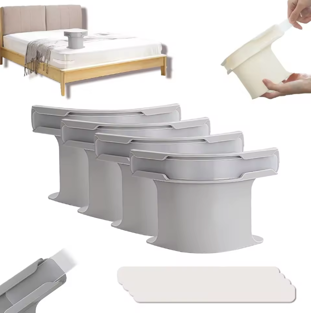 4 Pièces Attaches Élastiques pour Draps – Pinces de Coin Antiglisse, Fixateurs de Draps Robustes et Réglables