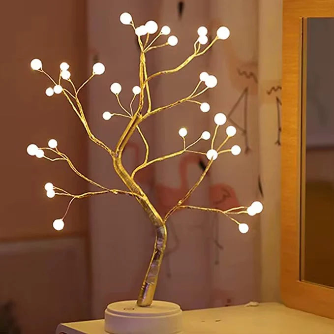 Lampe LED Arbre à Perles – Éclat magique et ambiance apaisante