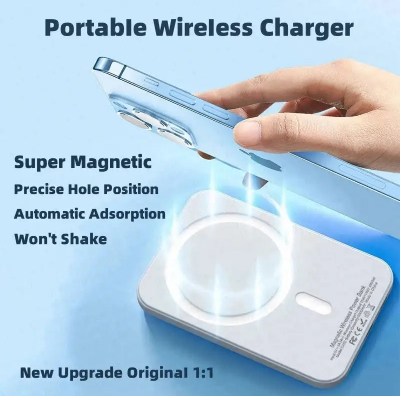 Power Bank Apple 5000 mAh compatible Magsafe