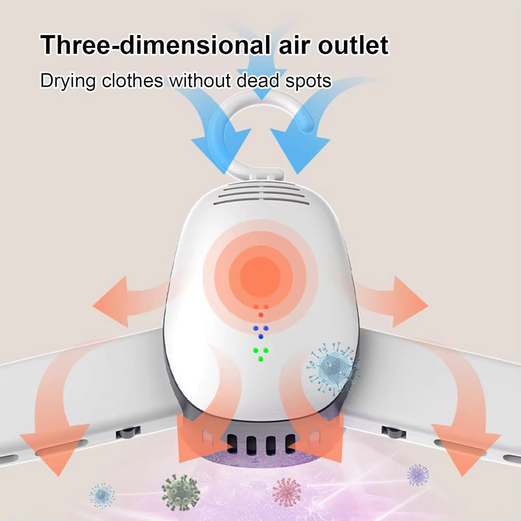 110-220V Mini Electric Portable heated Clothes Dryer Drying machine Shoes Clothes Drying Rack Hangers Foldable heater