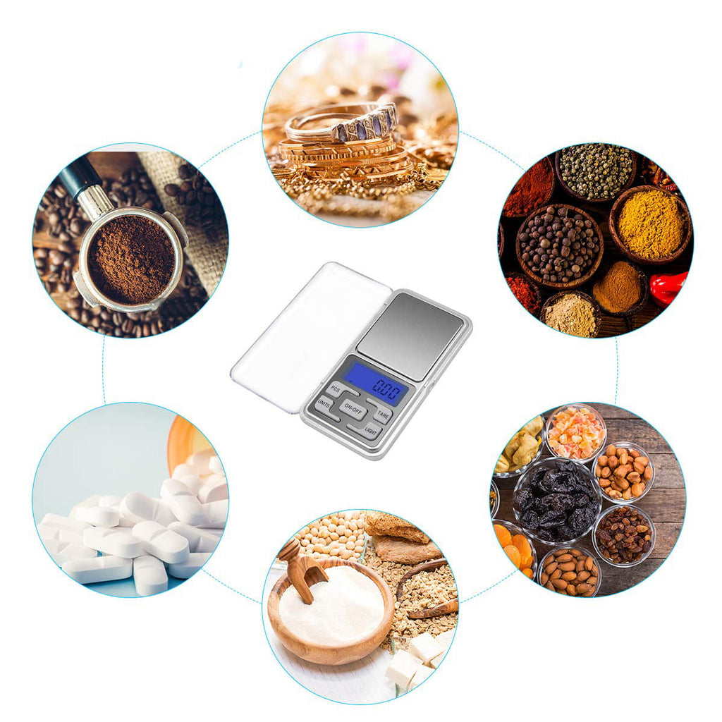Mini balance numérique alimentaire de poche