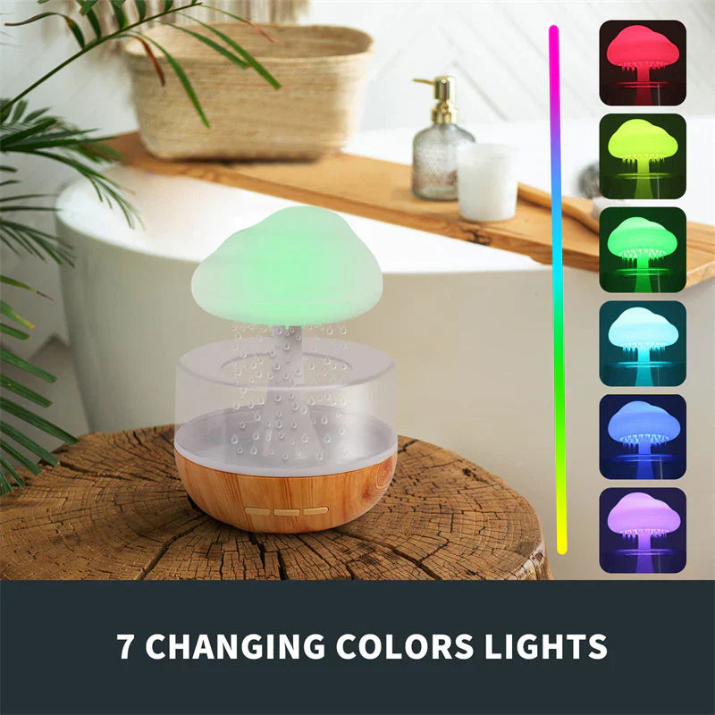 Diffuseur D'huiles Essentielles et Veilleuse Colorée x